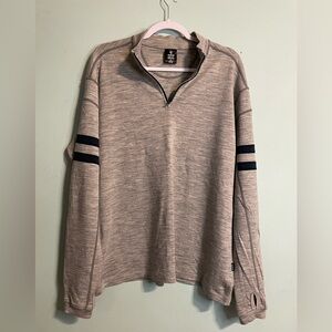 Men's Kuhl Team 1/4 Zip 100% Merino Wool Pullover Size XL Grey Style #3015